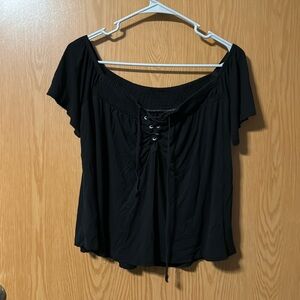 American Eagle off the shoulder top